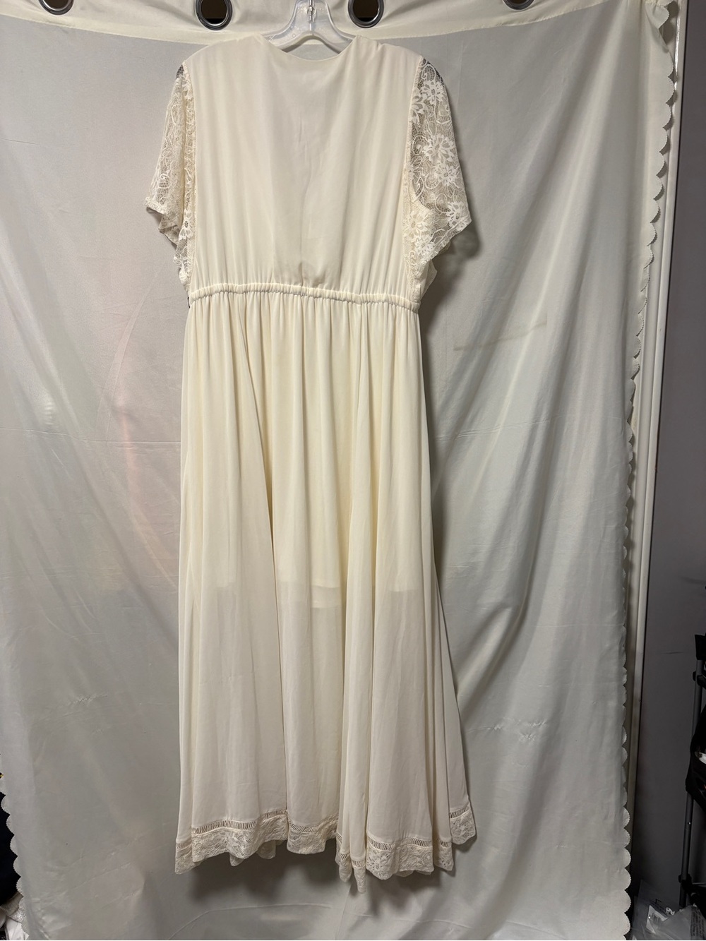 NWT Torrid Lace/Gauzy Maxi Dress Size 1/1X - Picture 4 of 4